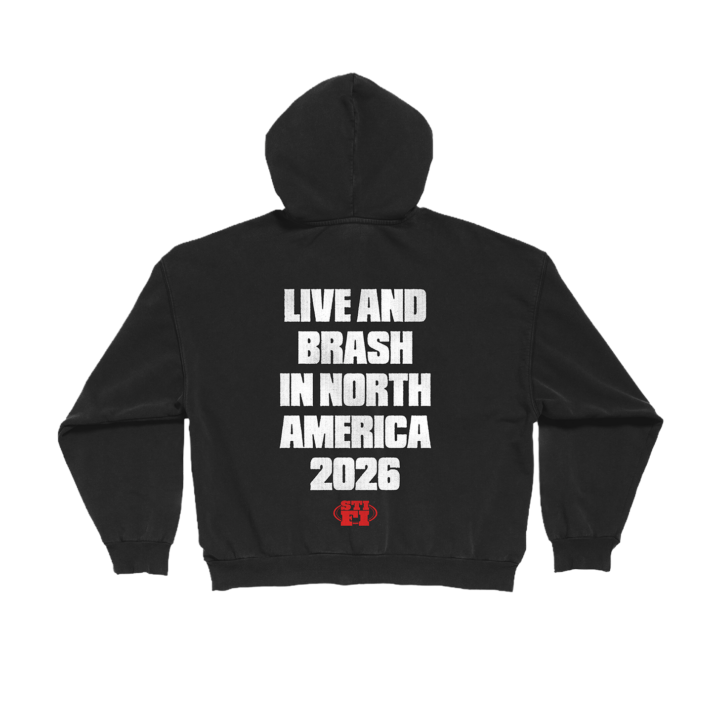 Black Live N Brash Hoodie